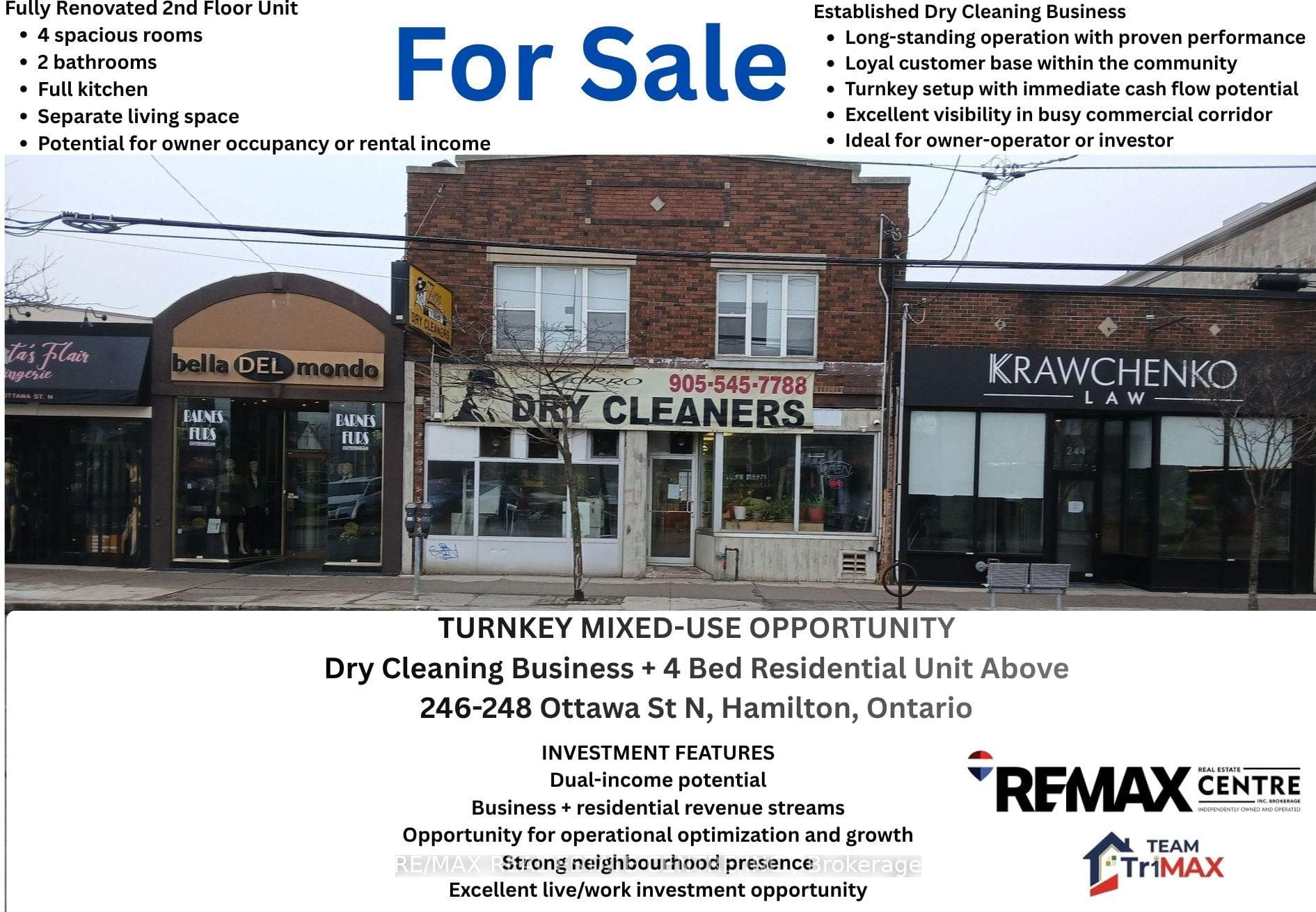 246-248 Ottawa Street N, Hamilton, ON L8H 3Z7, Hamilton — photo 1